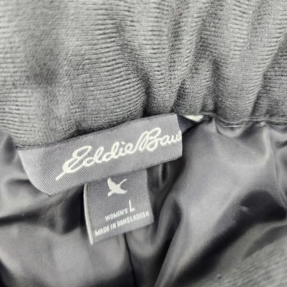 Eddie Bauer Gray Weather Edge Plus Snow Snowboard Ski Pants Size Large